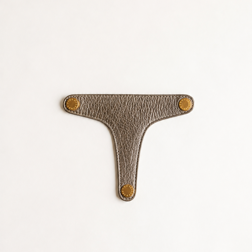 Pewter Leather Klip