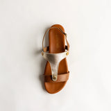 Gold Leather Klip