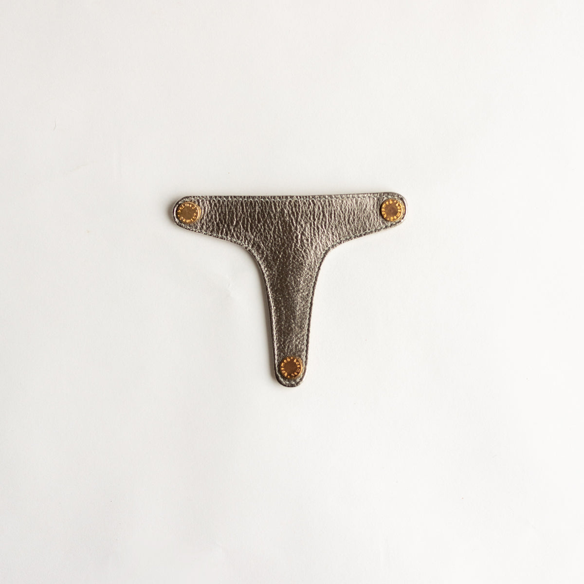 Pewter Leather Klip