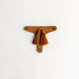 Double Brown Tassel Klip