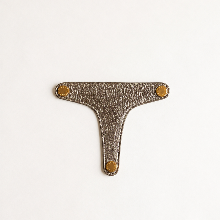 Pewter Leather Klip